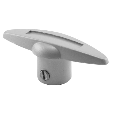 Prime-Line Awning Operator Tee Handle, Gray, 3/8 in. Bore 2 Pack H 3810